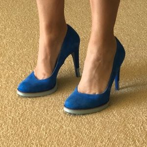 Cole Haan Blue Suede shoes Pumps